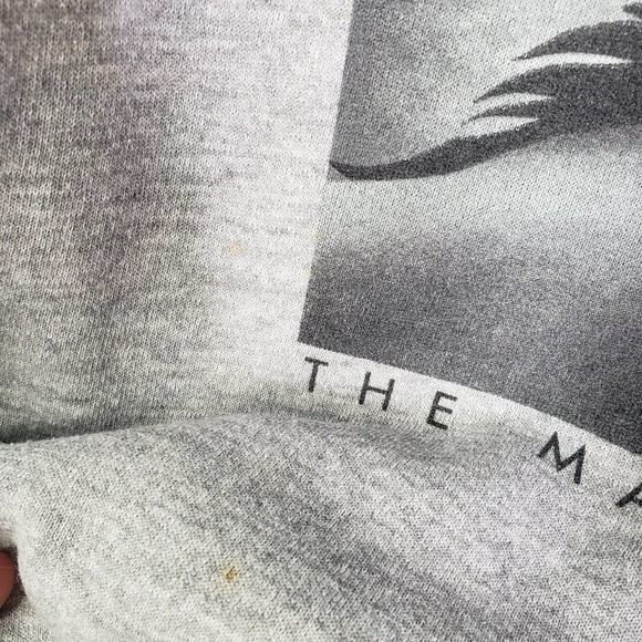 Vintage The Disney Store Eeyore Graphic Crew Neck Sweatshirt M Heathered Grey - Picture 3 of 9